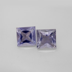 Achetez naturel ct Violet Bleu Iolite gems, Carré, En provenance Madagascar chez GemSelect. En stock, livraison internationale!