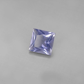 Iolite Violet Bleu naturelle Carré, 0.94 ct, VS