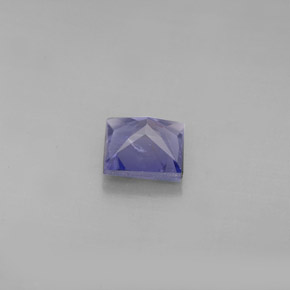 Iolite bleue naturelle carré, 0,94 ct, VS