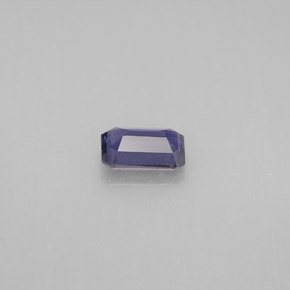 Iolite Violet Bleu naturelle Taille émeraude, 0.46 ct, VS