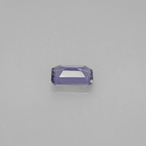 Iolite bleue naturelle taille émeraude, 0,39 ct, VS