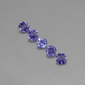 Achetez naturel ct violet iolite gems, coupe roude, en provenance madagascar chez gemselect. en stock, livraison internationale!