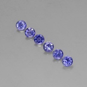 Achetez naturel ct Violet Bleu Iolite gems, Coupe roude, En provenance Madagascar chez GemSelect. En stock, livraison internationale!