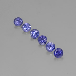 Achetez naturel ct bleue iolite gems, coupe roude, en provenance madagascar chez gemselect. en stock, livraison internationale!