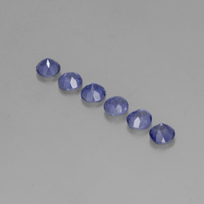 Achetez naturel ct bleue iolite gems, coupe roude, en provenance madagascar chez gemselect. en stock, livraison internationale!