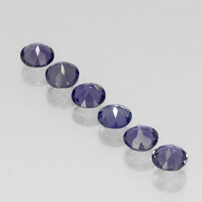 Achetez naturel ct bleue iolite gems, coupe roude, en provenance madagascar chez gemselect. en stock, livraison internationale!