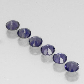 Achetez naturel ct bleue iolite gems, coupe roude, en provenance madagascar chez gemselect. en stock, livraison internationale!
