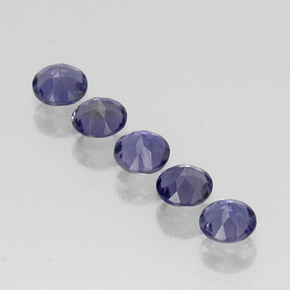 Achetez naturel ct bleue iolite gems, coupe roude, en provenance madagascar chez gemselect. en stock, livraison internationale!