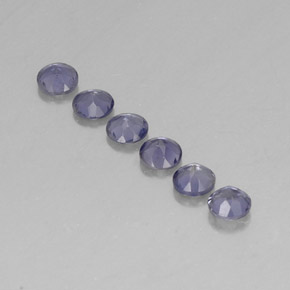 Achetez naturel ct bleue iolite gems, coupe roude, en provenance madagascar chez gemselect. en stock, livraison internationale!