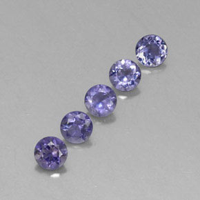Achetez naturel ct bleue iolite gems, coupe roude, en provenance madagascar chez gemselect. en stock, livraison internationale!