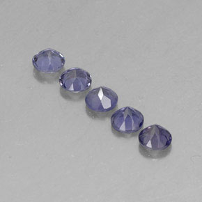 Achetez naturel ct bleue iolite gems, coupe roude, en provenance madagascar chez gemselect. en stock, livraison internationale!