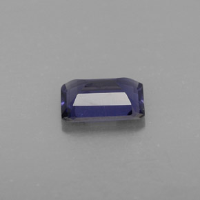 Iolite Violet Bleu naturelle Taille émeraude, 1.06 ct, VS