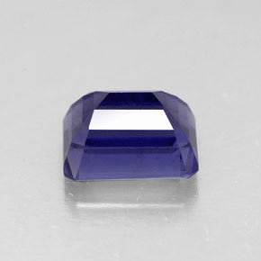 Iolite Violet Bleu naturelle Taille émeraude, 1.93 ct, VS