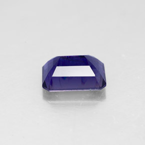 Iolite Violet Bleu naturelle Taille émeraude, 1.35 ct, VS-SI