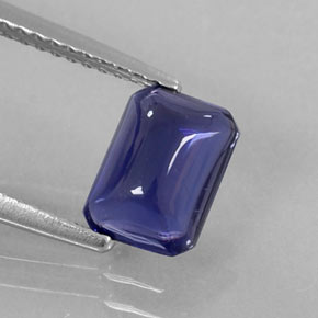 Iolite bleue naturelle transparent, 1,29 ct, transparent / translucide