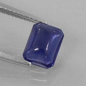 Iolite bleue naturelle transparent, 1,28 ct, transparent / translucide