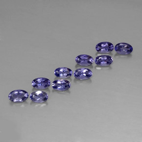 Achetez naturel ct bleue iolite gems, coupe ovale, en provenance madagascar chez gemselect. en stock, livraison internationale!