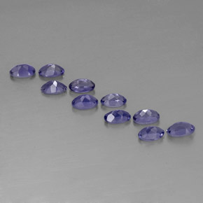 Achetez naturel ct bleue iolite gems, coupe ovale, en provenance madagascar chez gemselect. en stock, livraison internationale!