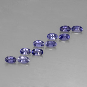 Achetez naturel ct bleue iolite gems, coupe ovale, en provenance madagascar chez gemselect. en stock, livraison internationale!