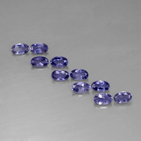 Achetez naturel ct bleue iolite gems, coupe ovale, en provenance madagascar chez gemselect. en stock, livraison internationale!