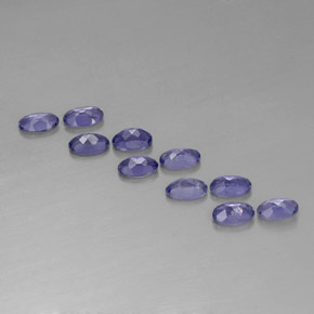 Achetez naturel ct bleue iolite gems, coupe ovale, en provenance madagascar chez gemselect. en stock, livraison internationale!