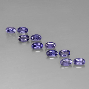 Achetez naturel ct bleue iolite gems, coupe ovale, en provenance madagascar chez gemselect. en stock, livraison internationale!