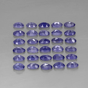 Achetez naturel ct bleue iolite gems, coupe ovale, en provenance madagascar chez gemselect. en stock, livraison internationale!