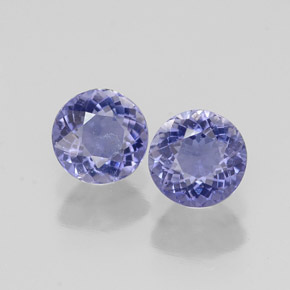 Achetez naturel ct bleue iolite gems, coupe roude, en provenance madagascar chez gemselect. en stock, livraison internationale!