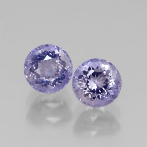 Achetez naturel ct Violet Bleu Iolite gems, Coupe roude, En provenance Madagascar chez GemSelect. En stock, livraison internationale!