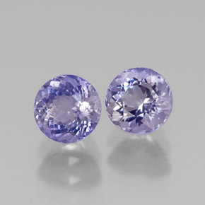 Achetez naturel ct Violet Bleu Iolite gems, Coupe roude, En provenance Madagascar chez GemSelect. En stock, livraison internationale!