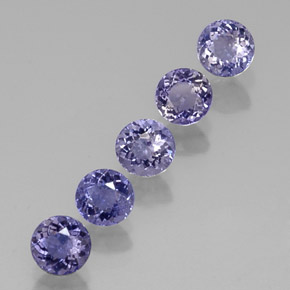 Achetez naturel ct bleue iolite gems, coupe roude, en provenance madagascar chez gemselect. en stock, livraison internationale!