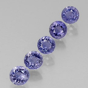 Achetez naturel ct Violet Bleu Iolite gems, Coupe roude, En provenance Madagascar chez GemSelect. En stock, livraison internationale!