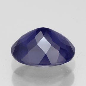 Iolite Violet Bleu naturelle Coupe ovale, 2.83 ct, VS-SI