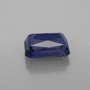 Iolite bleue naturelle taille émeraude, 2,50 ct, VS-SI