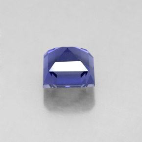 Iolite Violet Bleu naturelle Carré, 0.93 ct, VS