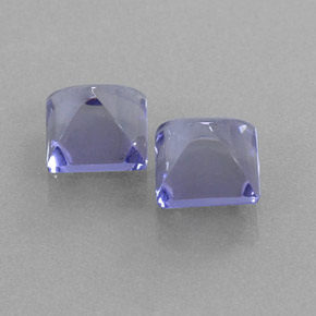 Achetez naturel ct bleue iolite gems, carré, en provenance madagascar chez gemselect. en stock, livraison internationale!