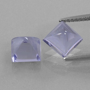 Achetez naturel ct bleue iolite gems, carré, en provenance madagascar chez gemselect. en stock, livraison internationale!