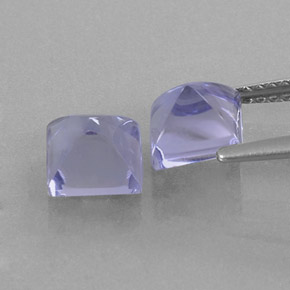 Achetez naturel ct bleue iolite gems, carré, en provenance madagascar chez gemselect. en stock, livraison internationale!