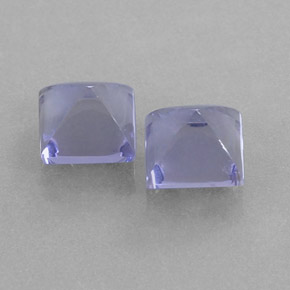 Achetez naturel ct bleue iolite gems, carré, en provenance madagascar chez gemselect. en stock, livraison internationale!