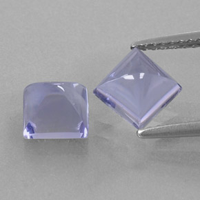 Achetez naturel ct bleue iolite gems, carré, en provenance madagascar chez gemselect. en stock, livraison internationale!