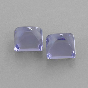 Achetez naturel ct bleue iolite gems, carré, en provenance madagascar chez gemselect. en stock, livraison internationale!