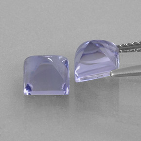 Achetez naturel ct bleue iolite gems, carré, en provenance madagascar chez gemselect. en stock, livraison internationale!