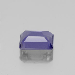 Iolite bleue naturelle taille émeraude, 1,35 ct, VS