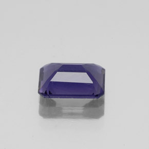Iolite bleue naturelle taille émeraude, 1,06 ct, VS-SI