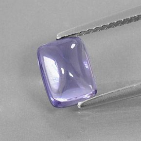 Iolite Violet Bleu naturelle Baquette, 1.11 ct, Transparent