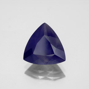 Iolite Violet Bleu naturelle Trillion, 2.49 ct, VS-SI