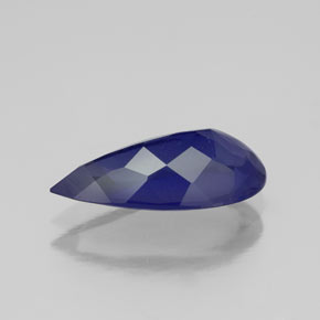 Iolite Violet Bleu naturelle En forme de poire, 1.60 ct, VS
