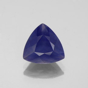 Iolite Violet Bleu naturelle Trillion, 1.57 ct, VS-SI