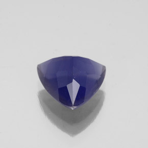 Iolite Violet Bleu naturelle Trillion, 1.57 ct, VS-SI