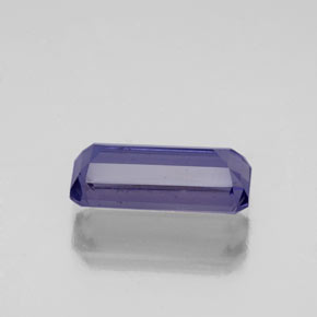 Iolite bleue naturelle taille émeraude, 1,26 ct, VS-SI